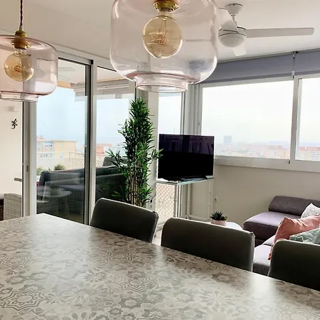 Atico Huelin Playa Apartment