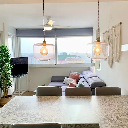 Atico Huelin Playa Apartment *